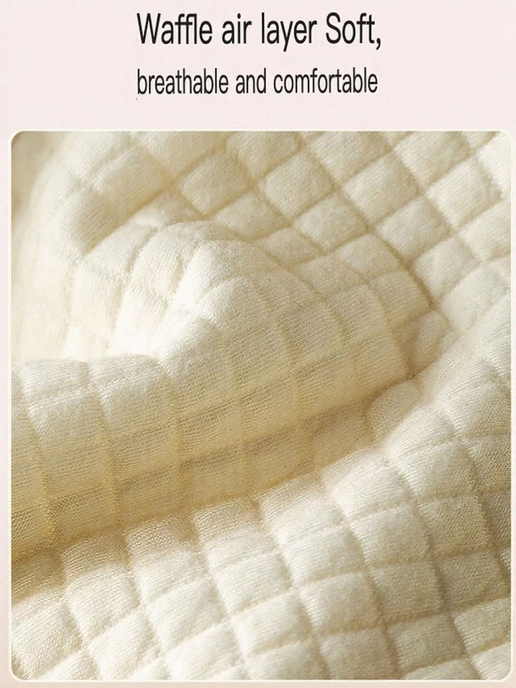 Little Pets Club quilted pet carrier tote bag in cream waffle fabric, soft and breathable for small pets.